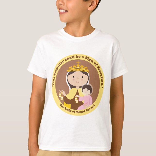 Camiseta Nossa senhora de Monte Carmelo (Frente)
