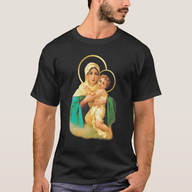Camiseta Nossa Senhora de Schoenstatt Mãe Tríplice Almirant (Frente)