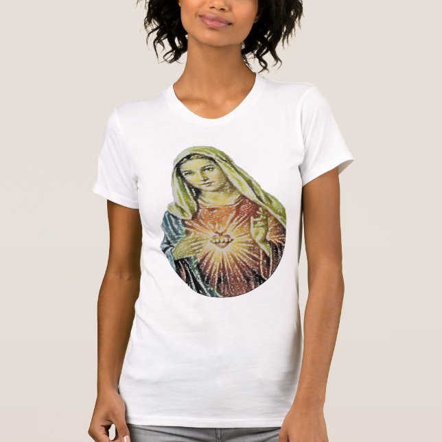 Camiseta Nossa senhora do coração sagrado (Frente)