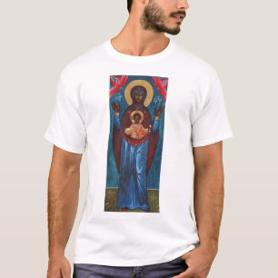 Camiseta Nossa Senhora do Sinal Impressão de Arte Luz Etern