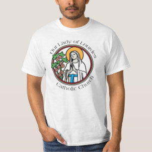 Camiseta Nossa senhora do t-shirt da igreja Católica de