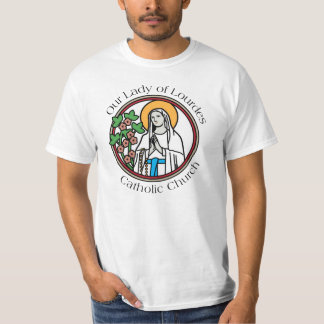 Camiseta Nossa senhora do t-shirt da igreja Católica de