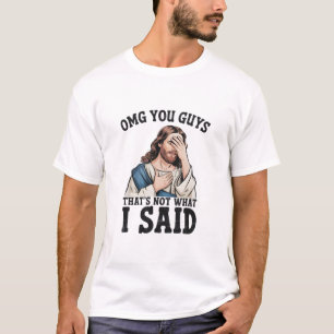 Camiseta Nossa Você Não Disse Isso Jesus Meme