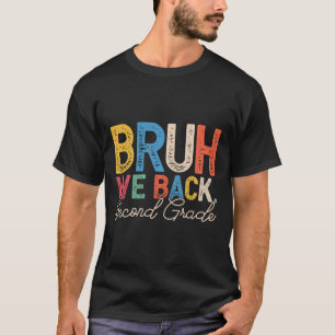 Camiseta Nossa Voltamos à Segunda Série Retro Divertido Vol
