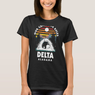 Camiseta Nosso Acampamento Nosso Regras Delta Camping Alaba