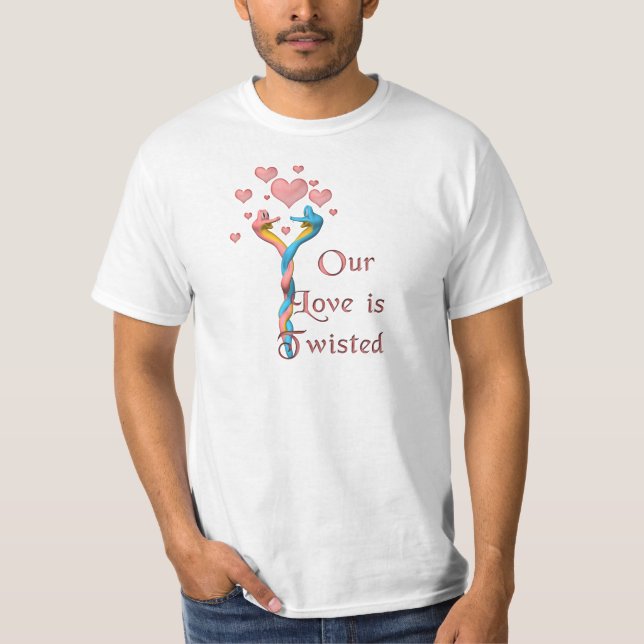 Camiseta Nosso amor é distorcido (Frente)