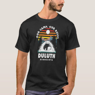 Camiseta Nosso Campo Nossas Regras Acampamento Duluth Acamp