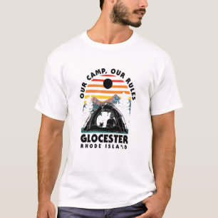 Camiseta Nosso Campo Nossas Regras Glocester Acampando Rhod