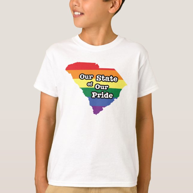 Camiseta Nosso Estado de Orgulho| Carolina do Sul (Frente)