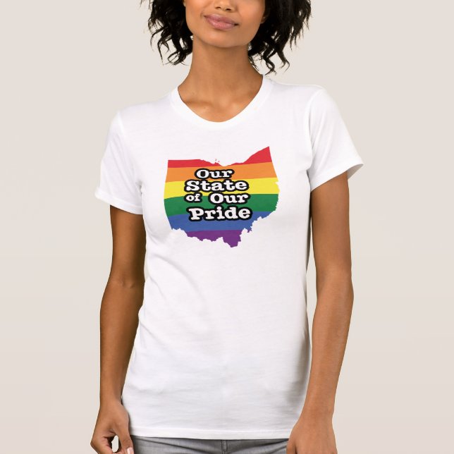 Camiseta Nosso Estado de Orgulho| Ohio (Frente)
