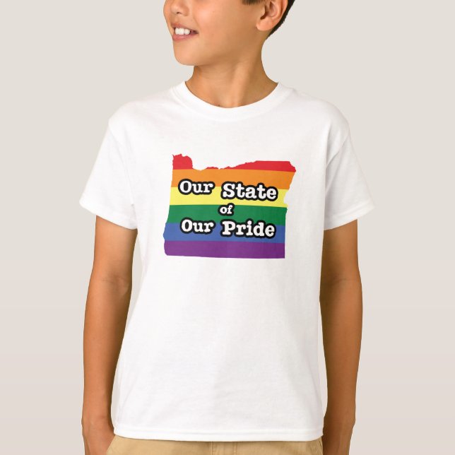 Camiseta Nosso Estado de Orgulho| Oregon (Frente)