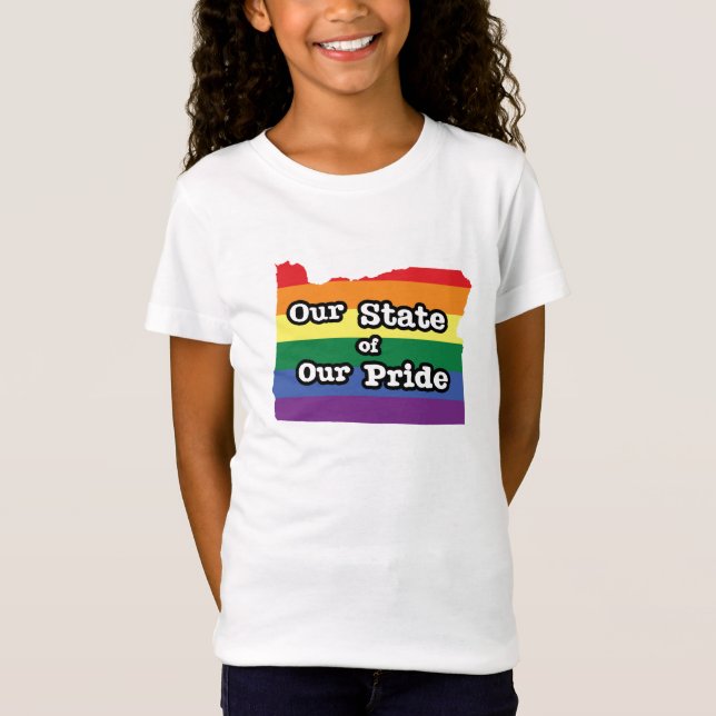 Camiseta Nosso Estado de Orgulho| Oregon (Frente)