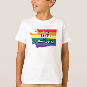 Camiseta Nosso Estado de Orgulho  Washington