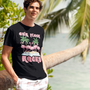 Camiseta Nosso Grupo Familiar Flamingos Correspondentes