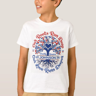 Camiseta Nosso Legado Familiar Reunião de Herança Familiar 
