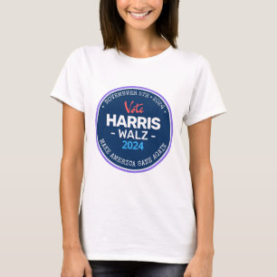 Camiseta Nosso Make America Sane Novamente Harris Walz 2024