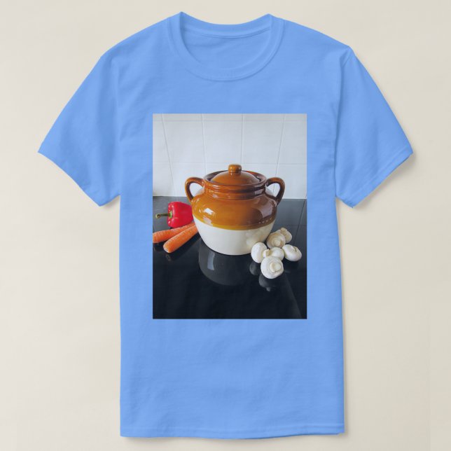Camiseta Nosso Pote Crock da Cozinha (Frente do Design)