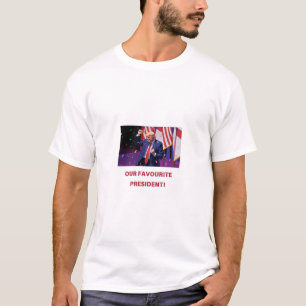 Camiseta NOSSO PRESIDENTE FAVORITO Melhor presente para o c