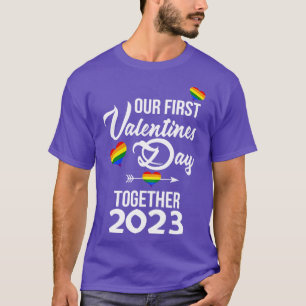 Camiseta Nosso primeiro Casal Gay Junto 2023