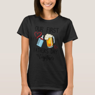 Camiseta Nosso Primeiro Leite De Dia de os pais Vs Beer Jun