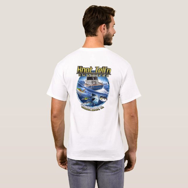 Camiseta Nosso primeiro logotipo Boat 2001 (Parte Traseira Completa)