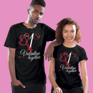 Camiseta Nosso primeiro namorados juntos   citação de casai