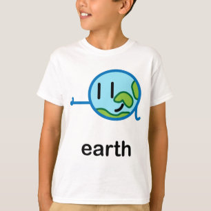 Camiseta Nosso sistema solar gordo grande - terra