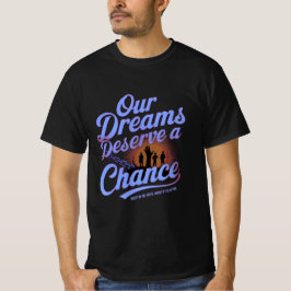 Camiseta Nossos sonhos Merecem uma Chance - Juventude Motiv