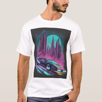 Camiseta Nostalgia do Futuro: Um Sonho Neon