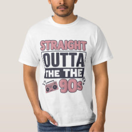 Camiseta Nostalgia "Hetero fora dos anos 90"
