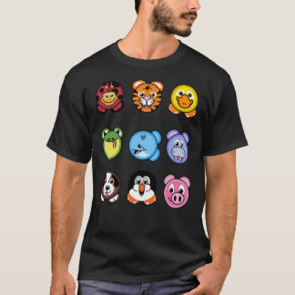 Camiseta Nostalgia ZooPals Plates Classic T-Shirt