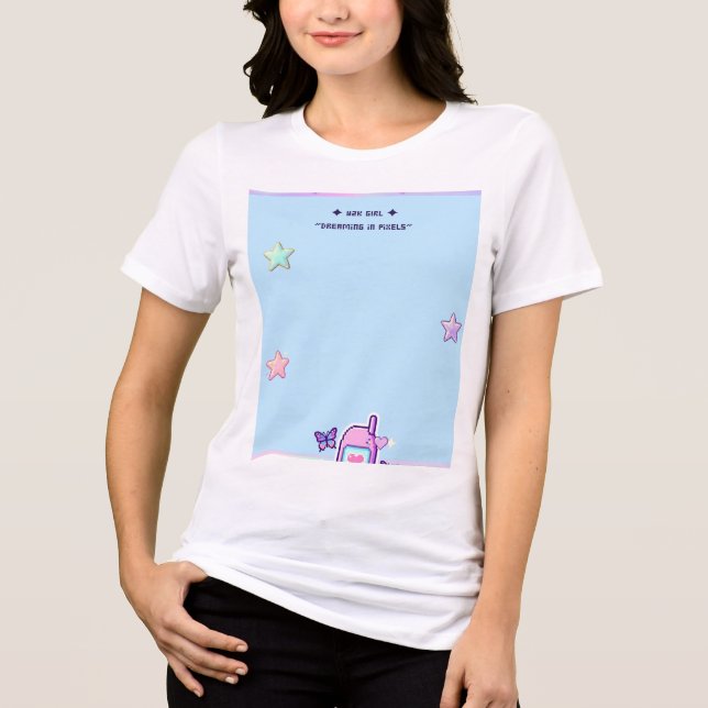 Camiseta nostálgica da Internet (Frente)