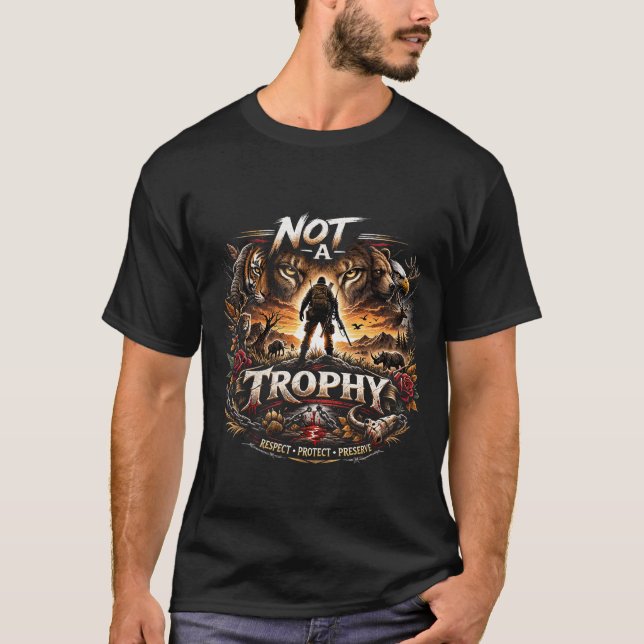 Camiseta Not a Trophy (Frente)