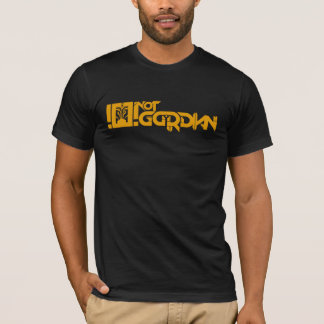 Camiseta Not Gordian Full Logo Golde