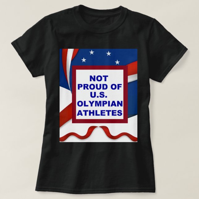 Camiseta Not Proud (Frente do Design)