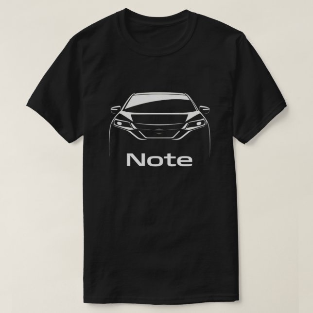 Camiseta Nota (Frente do Design)