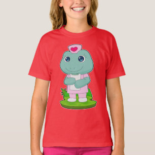 Camiseta Nota de Enfermagem de Rã