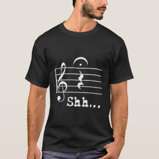 Camiseta Nota De Música Engraçada Oferece Presente Músico S