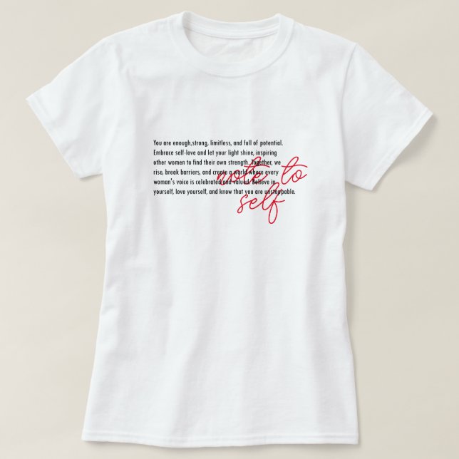 Camiseta Nota Engraçada À Mensagem Positiva Automotivaciona (Frente do Design)