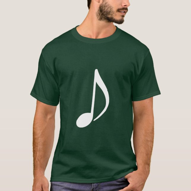 Camiseta nota musical (Frente)