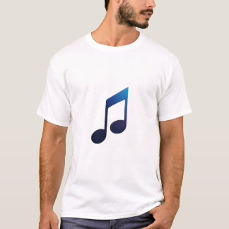 Camiseta Nota musical - oito notas