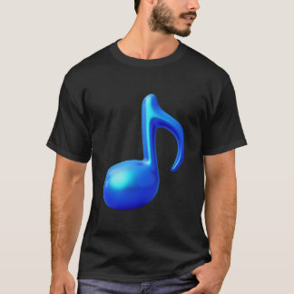 Camiseta Nota musical - oito notas