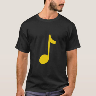 Camiseta Nota musical - oito notas