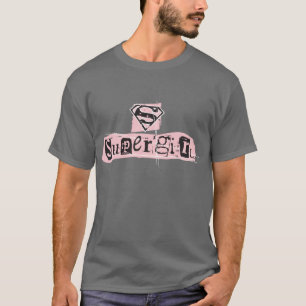 Camiseta Nota sobre resgate do logotipo da Supergirl