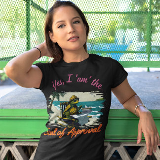 Camiseta Notário Engraçado | Gabinete - Sou o Selo de Aprov