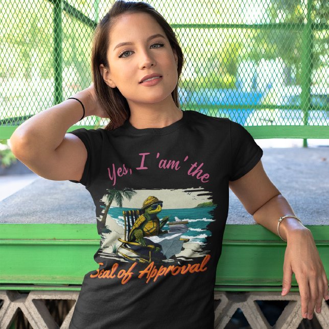 Camiseta Notário Engraçado | Gabinete - Sou o Selo de Aprov (Criador carregado)