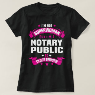 Camiseta Notário público