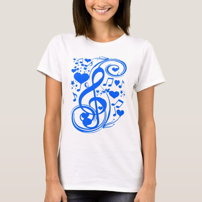Camiseta Notas 0f Love_ (Frente)