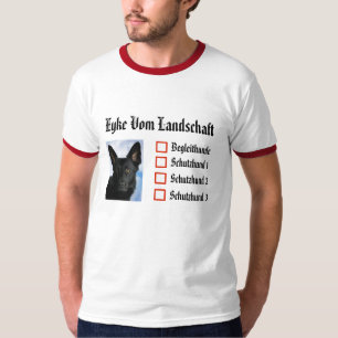 Camiseta Notas CUSTOMIZÁVEIS de SchH