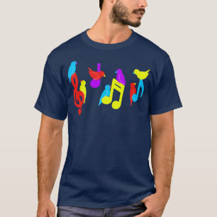 Camiseta Notas da música